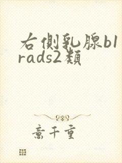 右侧乳腺b1一rads2类封面