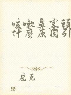 咳嗽鼻塞头晕是什么原因引起的封面