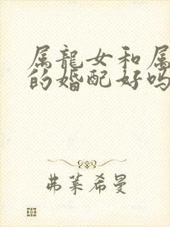 属龙女和属虎男的婚配好吗