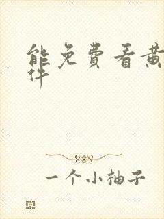 能免费看黄片软件