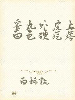 睾丸外皮上有个白色硬疙瘩