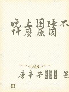 晚上困睡不着是什么原因封面