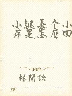 小腿长个小包很疼是怎么回事