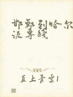 邯郸到哈尔滨物流专线封面