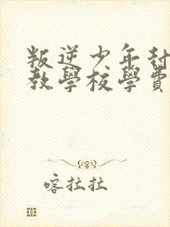 叛逆少年封闭管教学校学费