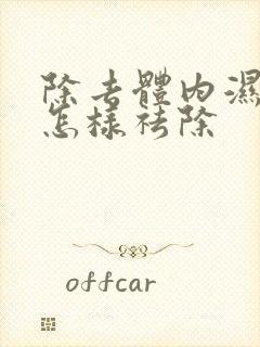 除去体内湿气重怎样祛除