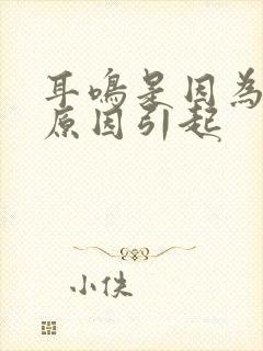 耳鸣是因为什么原因引起封面