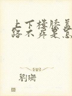 上下楼膝盖疼走路不疼是怎么回事封面