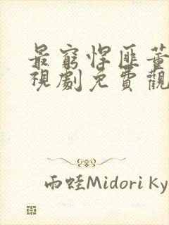 最穷悍匪董雷电视剧免费观看