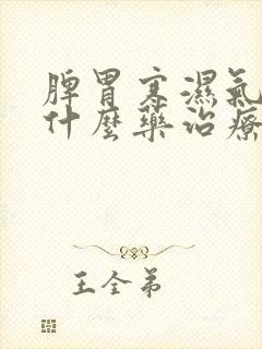 脾胃寒湿气重有什么药治疗