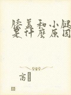 膝盖和小腿酸疼是什么原因封面