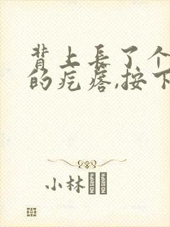 背上长了个硬硬的疙瘩,按下去有点痛