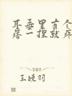 耳垂里有个硬疙瘩一捏就疼