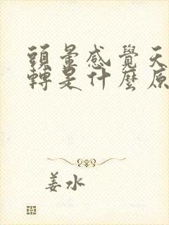 头晕感觉天旋地转是什么原因恶心