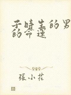 子时生的男孩子的命运