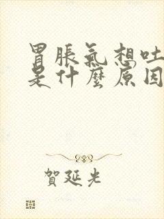 胃胀气想吐打嗝是什么原因