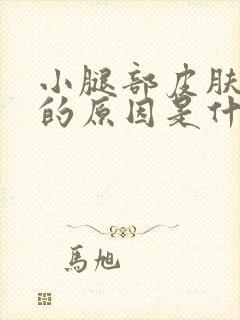 小腿部皮肤瘙痒的原因是什么原因