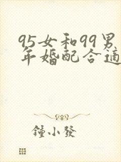 95女和99男年婚配合适吗