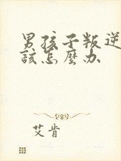 男孩子叛逆厌学该怎么办