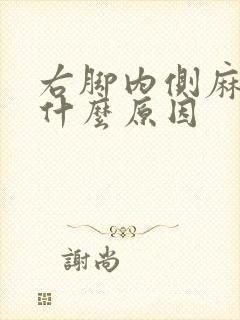 右脚内侧麻木是什么原因封面