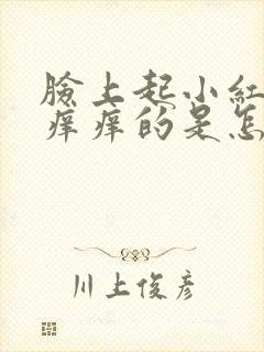 脸上起小红疙瘩痒痒的是怎么回事