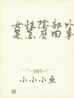 女性阴部外面痒是怎么回事用什么药封面