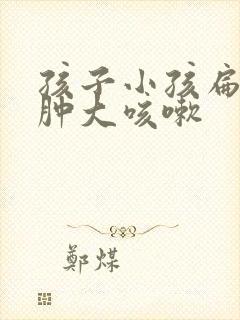 孩子小孩扁桃体肿大咳嗽