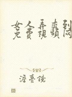 女人弄爽到高潮免费视频网站