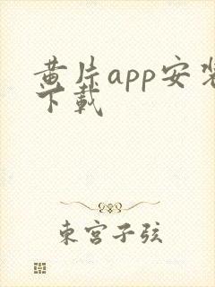 黄片app安装下载