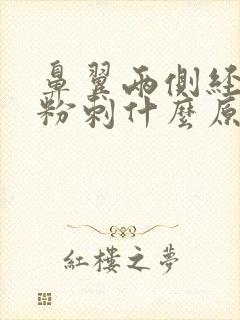 鼻翼两侧经常起粉刺什么原因封面