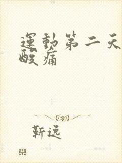 运动第二天肌肉酸痛