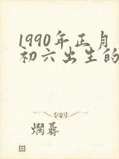 1990年正月初六出生的命运