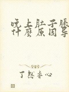 晚上肚子胀气是什么原因导致的封面