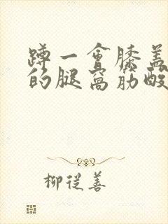 蹲一会膝盖后面的腿窝筋酸疼怎么回事