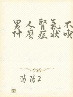 男人肾气不足有什么症状吃什么药