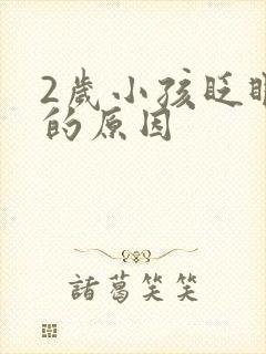 2岁小孩眨眼睛的原因