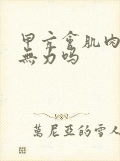 甲亢会肌肉酸痛无力吗