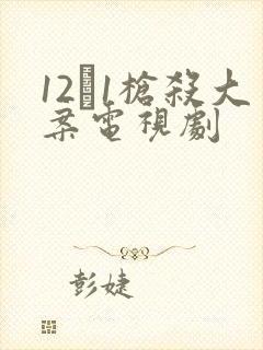 12·1枪杀大案电视剧