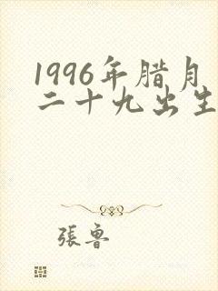 1996年腊月二十九出生的人的命运