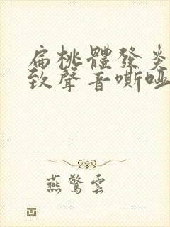 扁桃体发炎会导致声音嘶哑吗