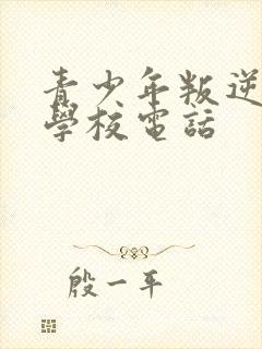 青少年叛逆特训学校电话