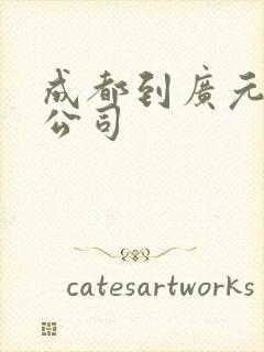 成都到广元物流公司