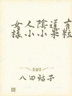 女人阴道有菜花样小小米粒