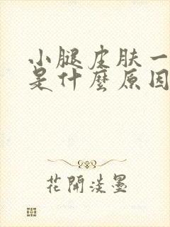 小腿皮肤一直痒是什么原因引起的