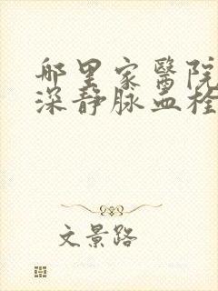 哪里家医院治疗深静脉血栓好封面