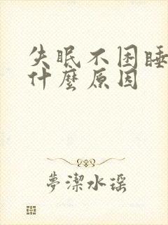 失眠不困睡不着什么原因