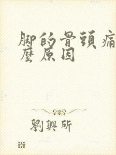 脚的骨头痛是什么原因