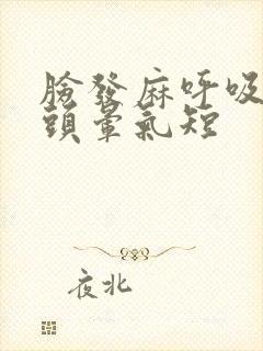 脸发麻呼吸困难头晕气短