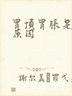 胃顶胃胀是什么原因封面