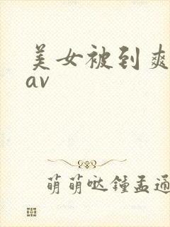 美女被到爽奶头av封面